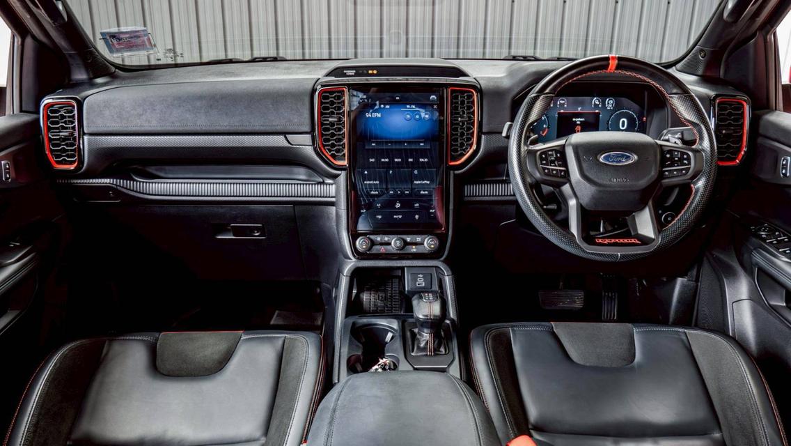 FORD RANGER 3.0 RAPTOR ECO BOOST 4WD ปี 2023 สีส้ม  โฉม DOUBLE CAB รูปที่ 10
