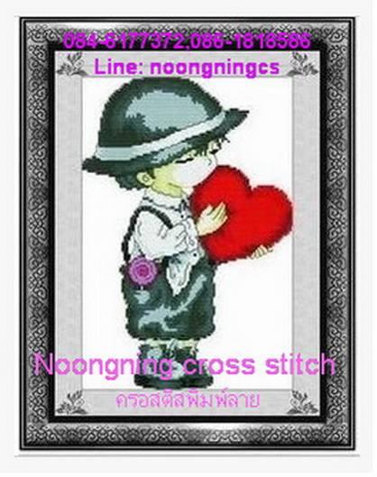 ร้าน Noongning Cross stitch ครอสติสพิมพ์ลาย จำหน่ายอุปกรณ์ครอสติส ภาพติดเพชร1425 1