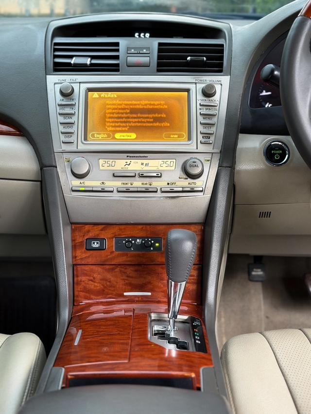 Toyota Camry 2.4 Hybrid Navi ตัว Top ปี 2009 พร้อมขับ แบตไฮบริดเพิ่งเปลี่ยน รูปที่ 15