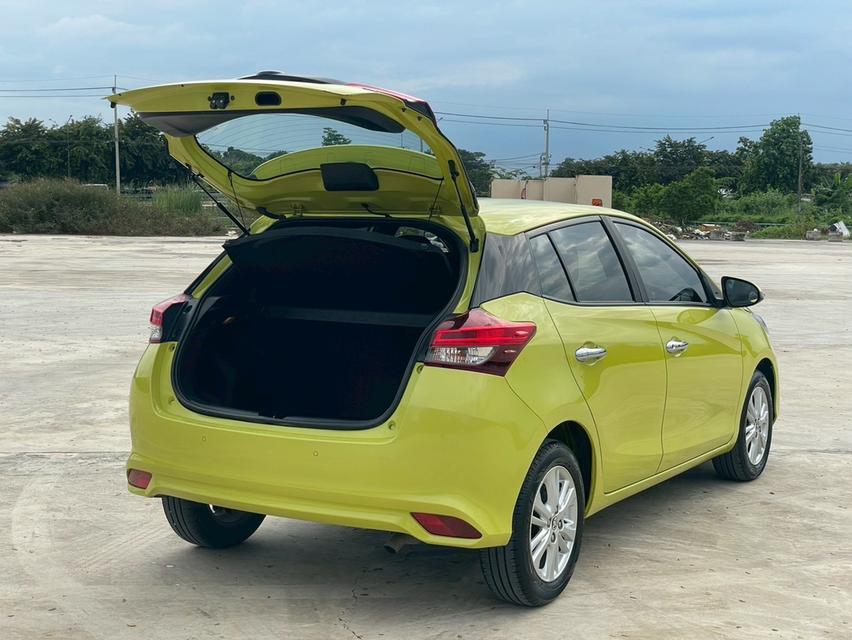 TOYOTA  YARIS  1.2 G TOP Y 17  HACTHBACK สีเขียว 6