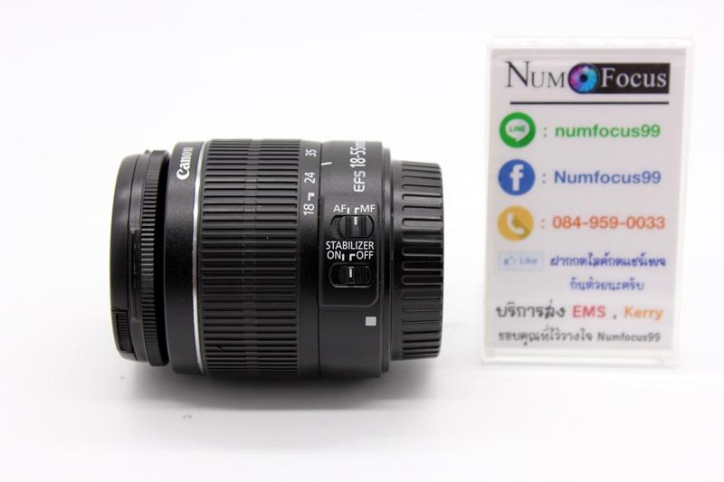 เลนส์ CANON ZOOM EF-S 18-55mm IS II เลนส์ใสไม่มีราไม่มีฝ้า ออโต้โฟกัสปกติ รูปที่ 8