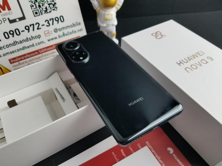 ขาย/แลก Huawei Nova 9 8/256GB Black ศูนย์ไทย สวยมาก ครบยกกล่อง เพียง 12,900 บาท  6