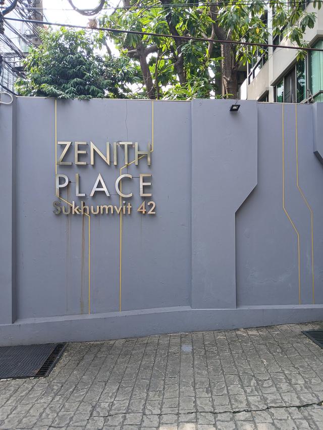 ให้เช่า Condo Zenith place สุขุมวิท 42 ใกล้ BTS สถานีเอกมัย 5