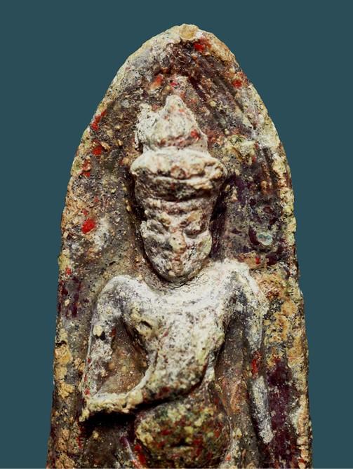พระร่วงหลังลายผ้าสนิมแดง กรุวัดพระศรีรัตนมหาธาตุ จ.ลพบุรี....เกา เดิมๆ สวยแชมป์
