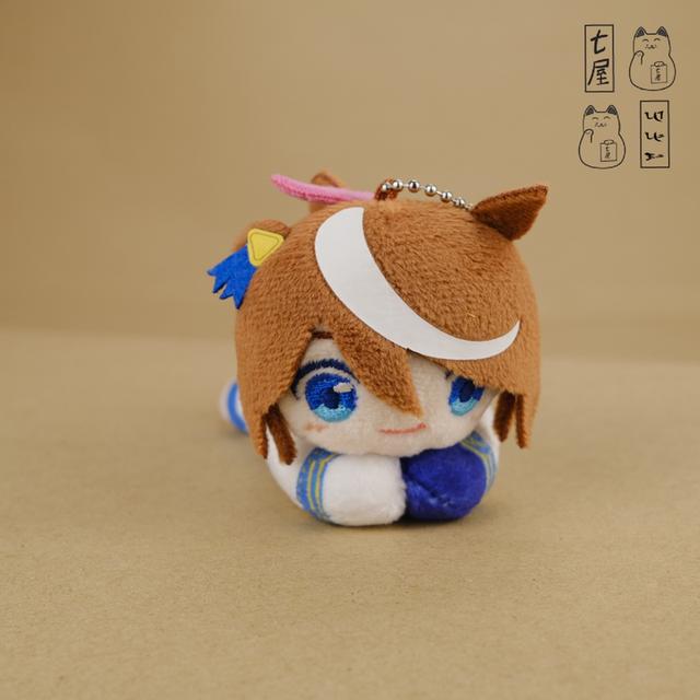 พวงกุญแจ ตุ๊กตา ต้าวเกาะ。 โทไก・เทอิโอะ=͟͟͞🏇💨 Tokai Teio・Petit Keychain 9.5 cm ✅ Uma Musume Pretty Derby Season 2 Plush Toy・Hugging・Hugger Function รูปที่ 2