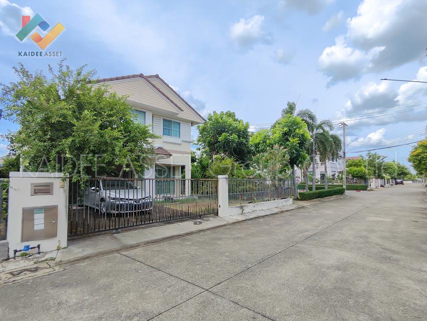 บ้านเดี่ยว พฤกษ์ลดา 2 รังสิต-คลอง 4 หลังมุม ติดสวน ขายถูก 2