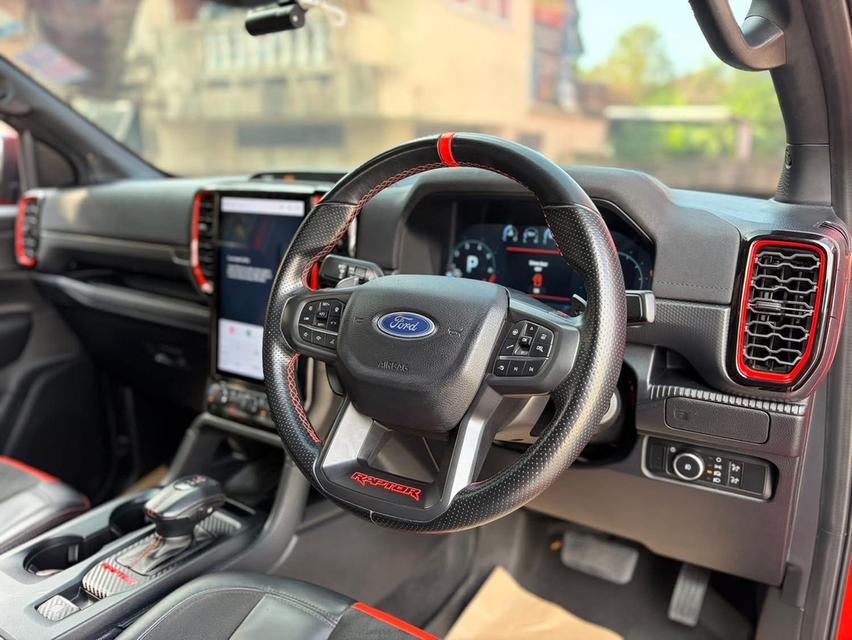 ปี 2022 FORD RANGER, 3.0 RAPTOR ECOBOOST4WD โฉม DOUBLE CAB สีส้ม สวยจัดๆ รูปที่ 10