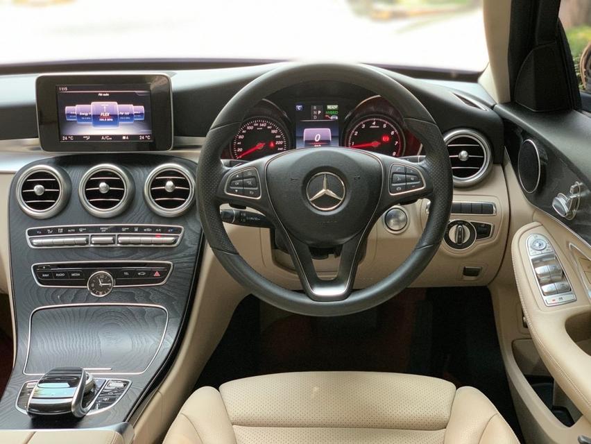 รหัส PJP2912 2017 MERCEDES-BENZ C350e Avantgarde 9