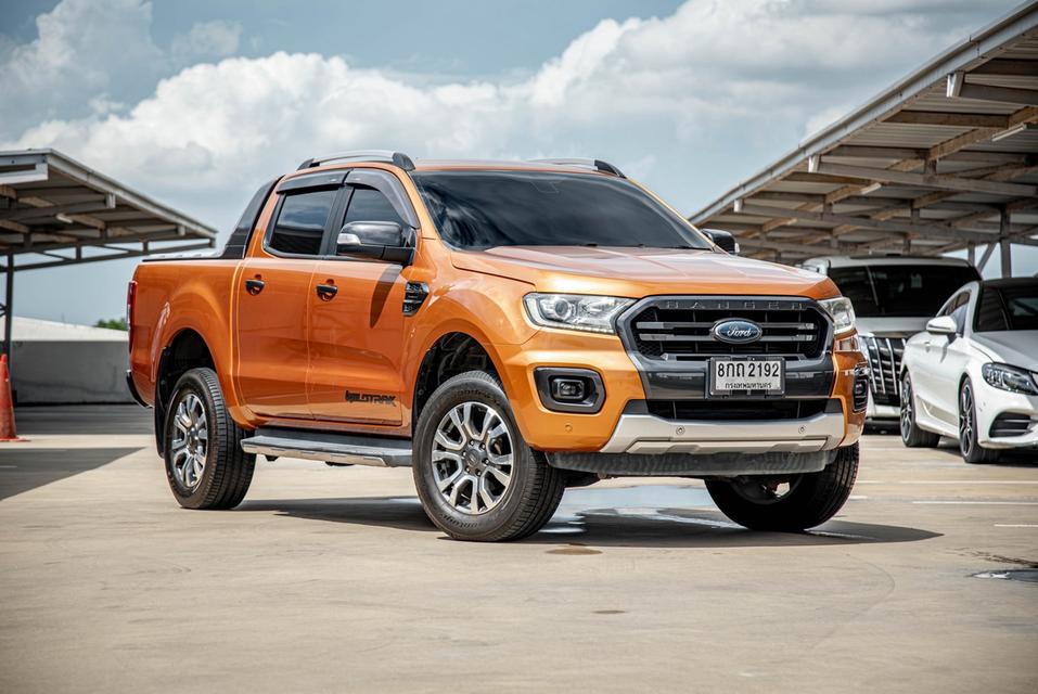 Ford RANGER WildTrak 2.0 DoubleCab  AT 2019 ไมล์ 85,xxx km. !!! ราคา 469,000 บาท รูปที่ 2