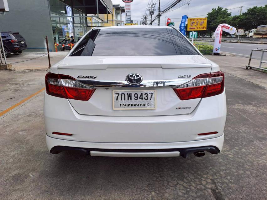 TOYOTA CAMRY 2.0 G EXTREMO ปี2014 สีขาว รถประวัติดี เข้าศูนย์ตลอด ไม่เคยติดแก๊ส น้ำมันล้วนๆ 6