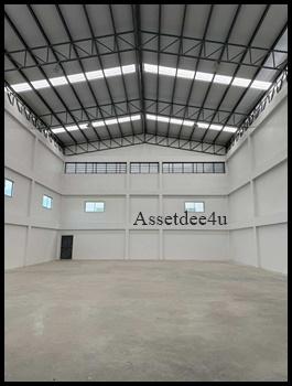 โกดังวัดไร่ขิง โกดังสาย5 AW540 ให้เช่าโกดังย่านพุทธมณฑล พื้นที่ 343 ตร.ม รถเทรลเลอร์ รถพ่วงจอดได้ 2