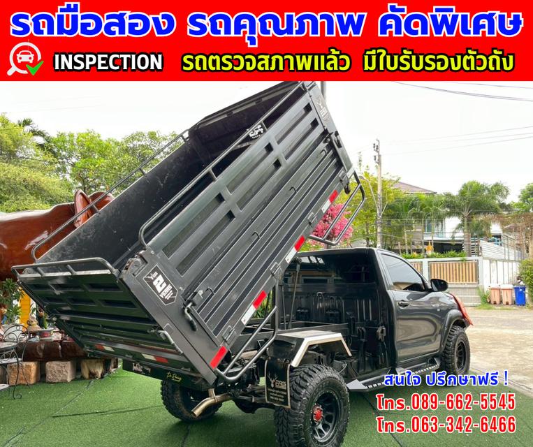 👑ปี2025 Toyota HILUX REVO 2.8 Single Cab Entry ⭐ไมล์แท้วิ่ง 4,xxx กม. ✨เกียร์ธรรมดา  🌙เครื่องดีเซล 9