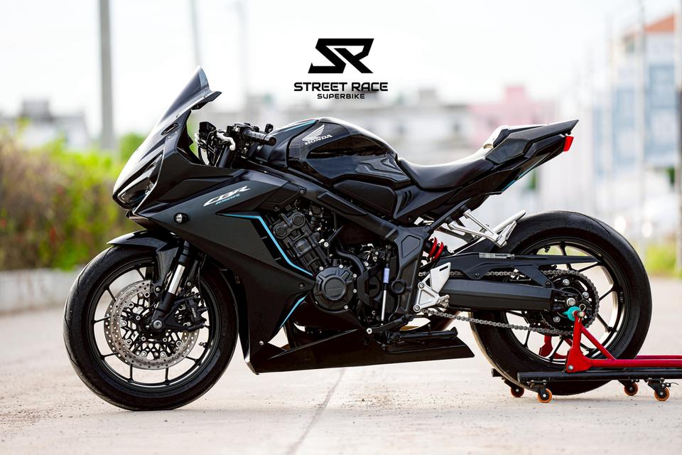 2023 Honda 📢 honda cbr650f ดำ-ฟ้า | ปี 2023 หล่อ สปอร์ตเต็มขั้น สภาพกริ๊บ พร้อมซิ่ง! 🏍️ 14