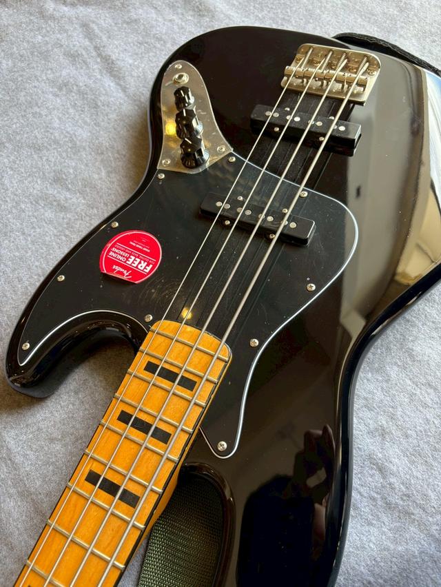 Squier Classic Vibe 70's Jazz Bass - Black เบสไฟฟ้า (ซื้อเอามาตั้งโชว์) 6