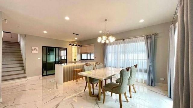 For sale with tenant single house Setthasiri Bangna-Suvarnabhumi size 63sqm 4 BR fully furnished receive full rent 5