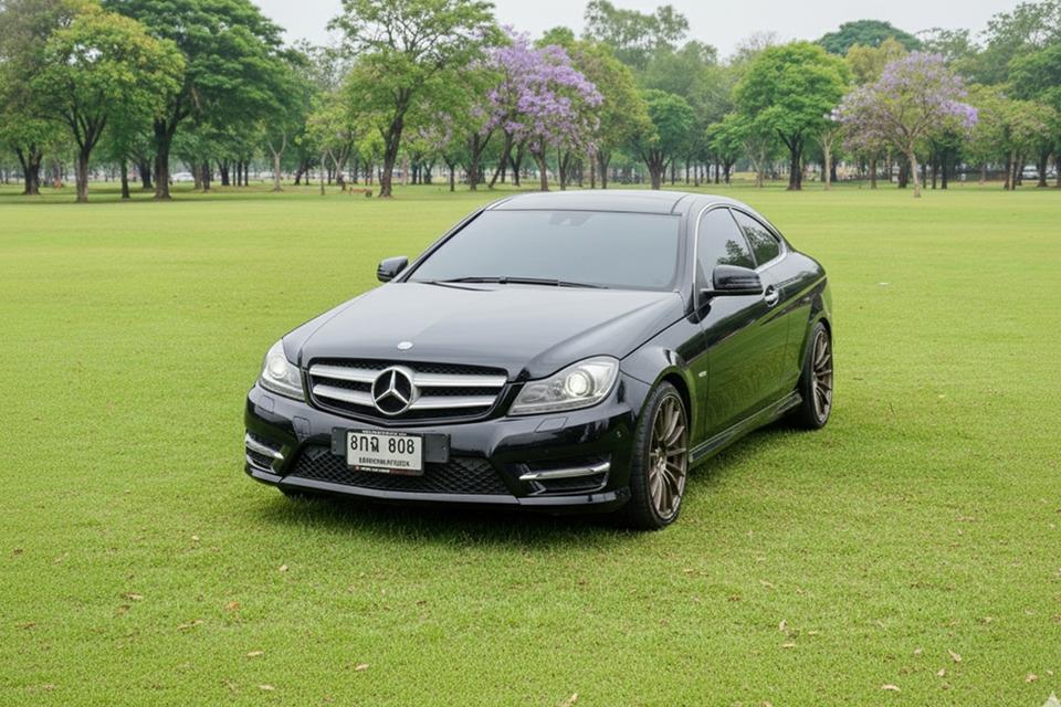 🔥ฟรีดาวน์ Benz คูเป้สุดหรู C180 ขับดีมาก Mercedes-Benz C180 CGI Coupe AMG W204 AT ปี 2013