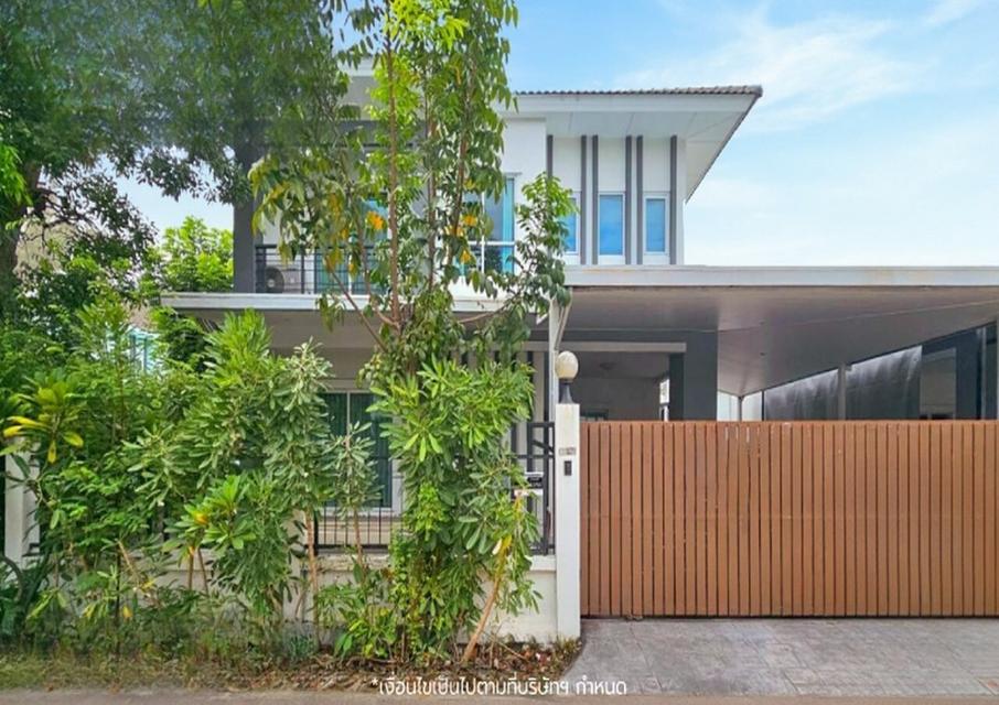 ขายบ้านเดี่ยวมือสองนนทบุรี โครงการ แลนซีโอคริป ปิ่นเกล้า-วงแหวนฯ (Lanceo Crib Pinklao - Wongwaen) (Soi Wat Som Kliang) หลังมุม บนเนื้อที่ 51.80 ตร.ว. 1