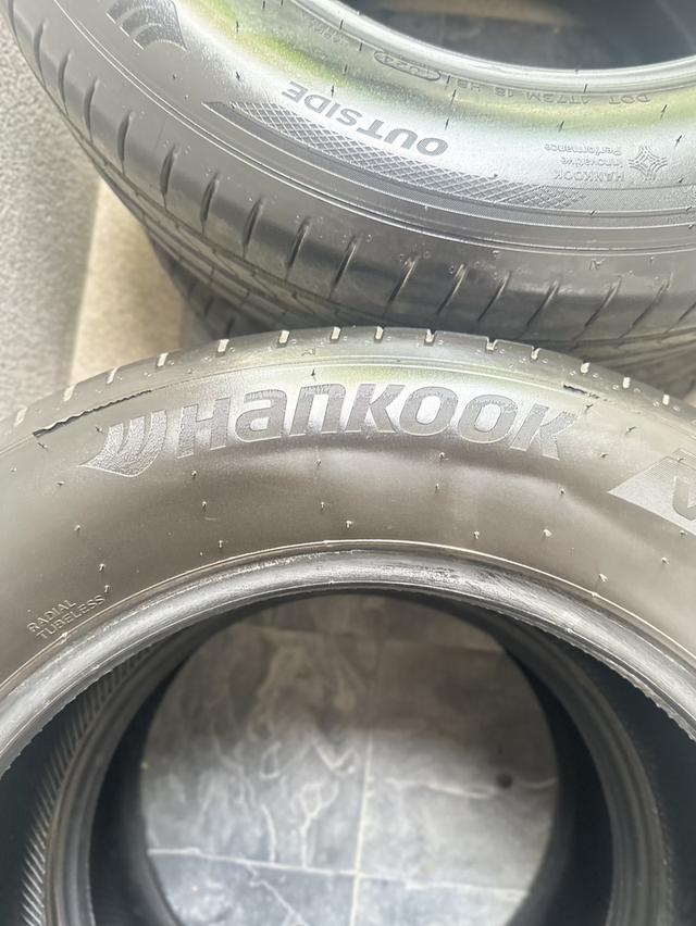 ขายยางhankook235/60/17มีปะ1