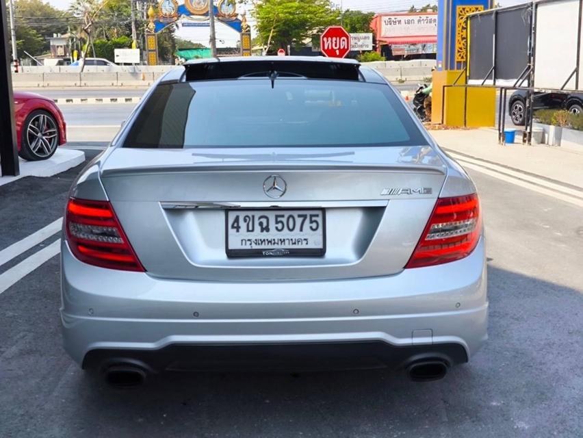 รหัส KPV5075 2012 BENZ  C180 COUPE AMG สีเงิน 12