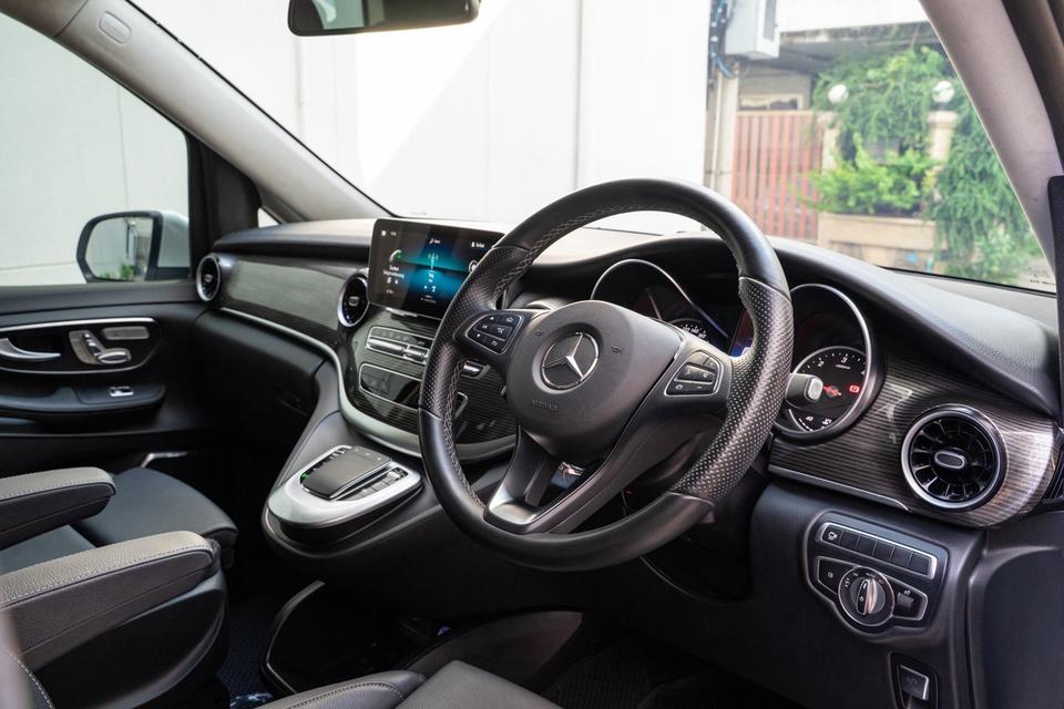 Benz V250d Exclusive yr.2023✔️ตัวท็อปสุด Exclusive ออกห้าง 5.4ล้าน ช่วงล่างนุ่มสุด Agility Control มือเดียว เซอร์วิ รูปที่ 5