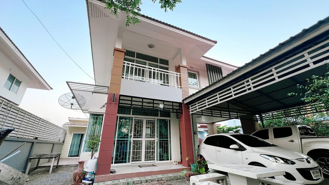 บ้านเดี่ยว2ชั้น 65 ตร.ว.พื้นที่ใช้สอย 143 ตร.ม. (2.99 ลบ.) 3 นอน:2น้ำ:2จอด 1