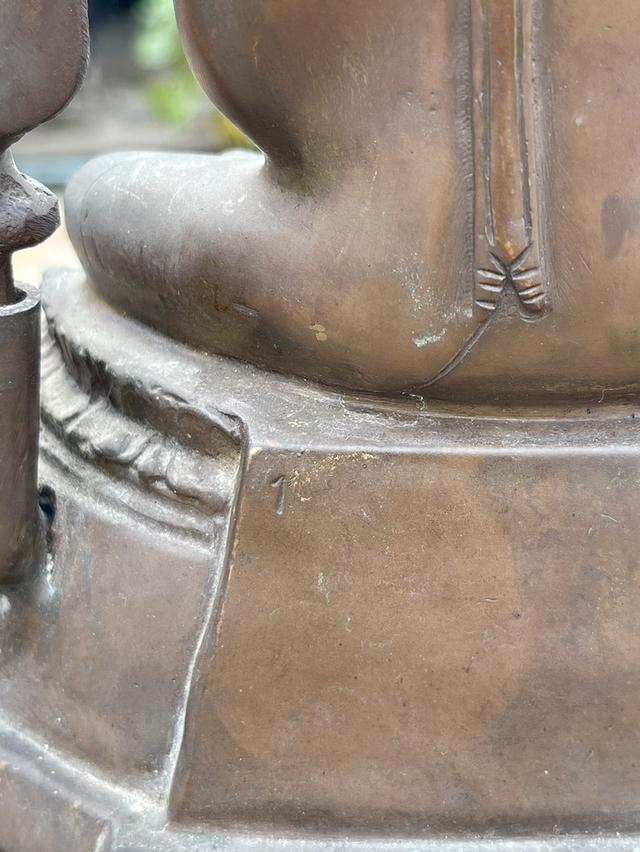 พระพุทธชินราช ภปร รุ่นแรก ปี2515 หน้าตัก5นิ้ว เนื้อทองเหลือง วัดพระศรีรัตนมหาธาตุ พิษณุโลก