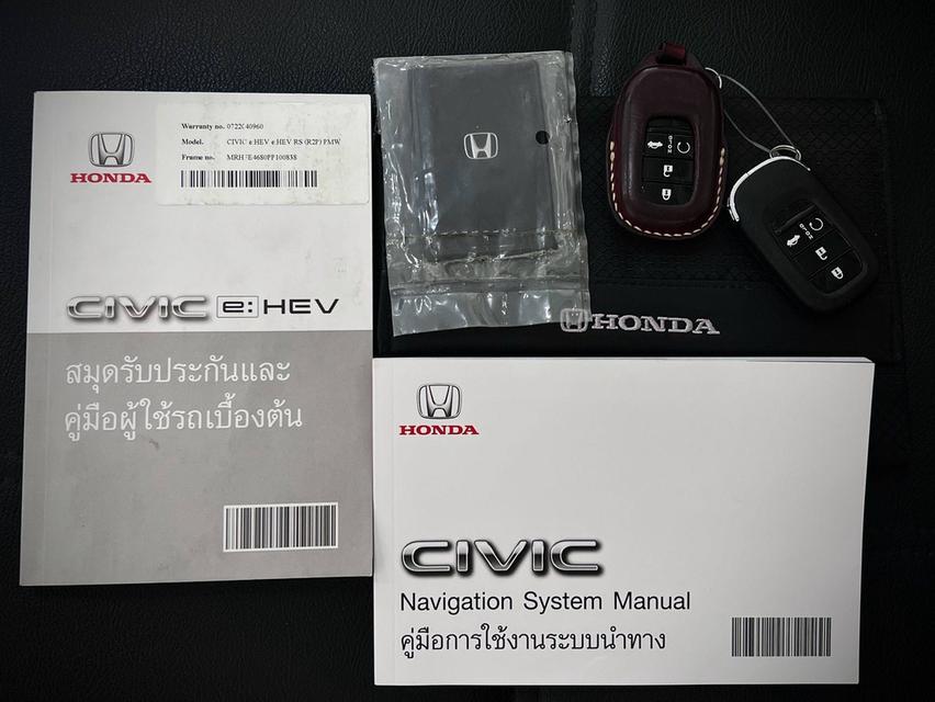 ✨ HONDA CIVIC FE 2.0 e:HEV RS ปี 22 จด 23 ตัวท็อป RS ไฮบริด รูปที่ 17
