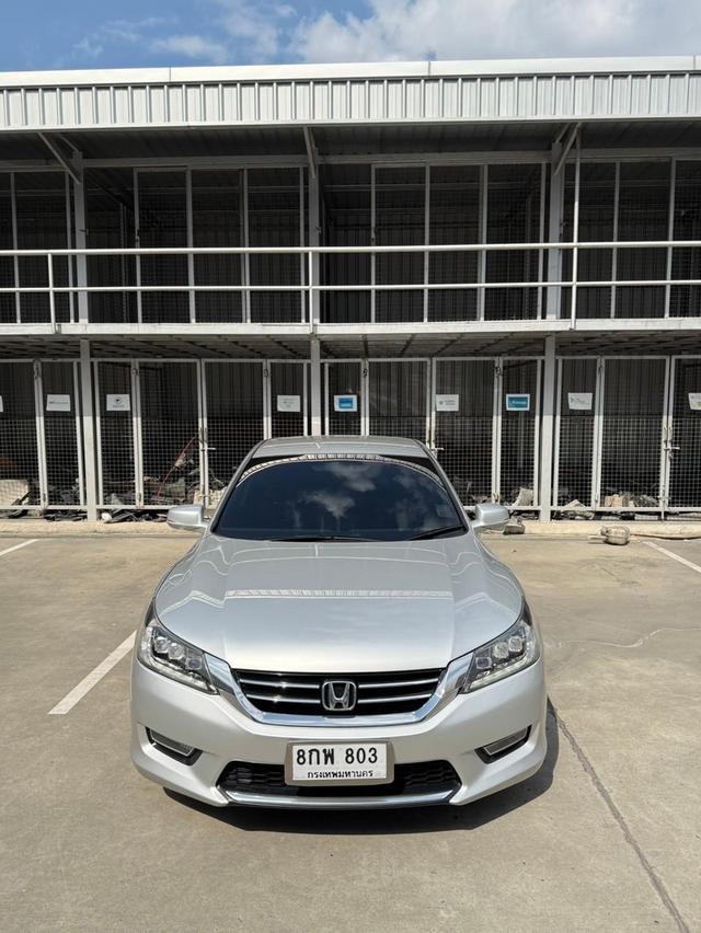 HONDA ACCORD 2.4EL NAVi TOP 2013 สีเทา 2