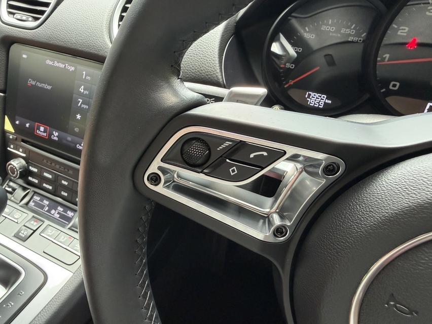 รหัสรถ AP991 Porsche Cayman 718  ปี2019 สี gt silver metallic รูปที่ 12