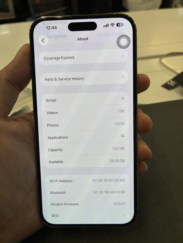 IPhone 14 Promax128GB Siver