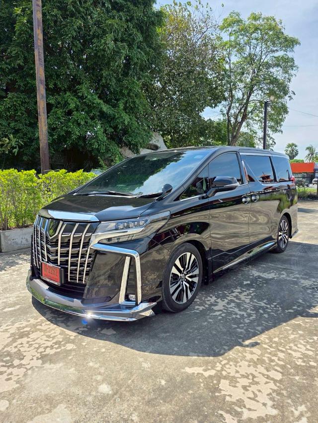Toyota ALPHARD 2.5SC PACKAGE สีดำ ปี 2022 ไมล์ 40,000 กม. 