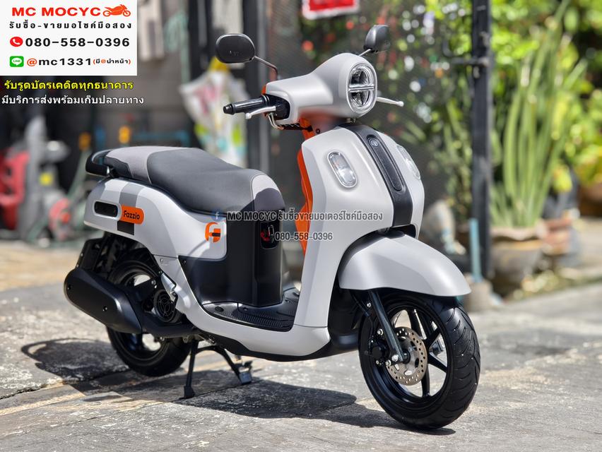 Fazzio 125 2023 วิ่ง600โล รุ่นTopกุญแจรีโมท  มีระบบYconnect NO1151 3