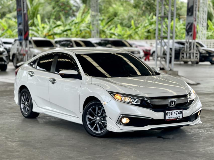 2019 HONDA CIVIC FC 1.8 EL i-VTEC สีขาว เลขไมล์ 113849 กม.