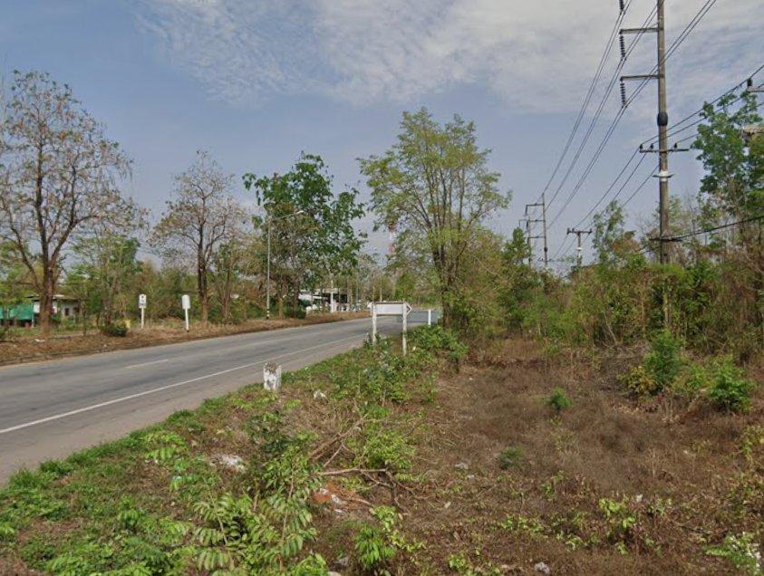 ขายที่ดินทำเลดีนนทรี 80 ไร่ ตรงข้ามอบต.นนทรี ติดถนน2ด้านเส้นสุวรรณศร33 อ.กบินท์บุรี ปราจีนบุรี 2