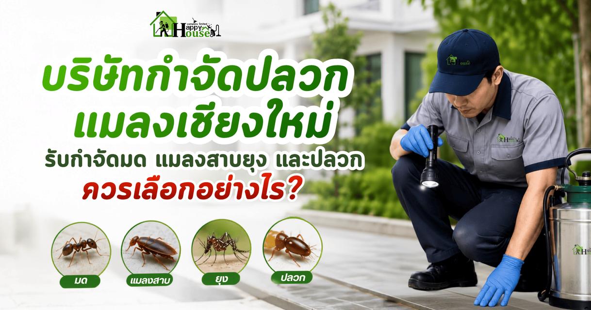 บริการกำจัดปลวกและแมลง