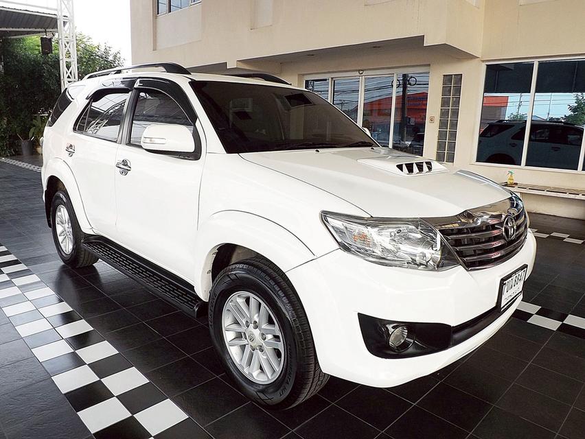 รหัสรถ KCY8847 TOYOTA FORTUNER 2.5G AUTO ขับ 2 ปี 2013 สีขาว รูปที่ 3