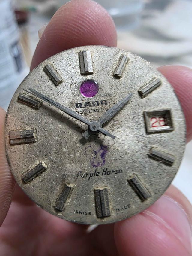 A.อะไหล่ เครื่องนาฬิกา RADO ราโด้ WATCH PARTS ของเก่าเก็บ สวยหายาก รุ่นเก่า ขายตามสภาพ พร้อมส่ง