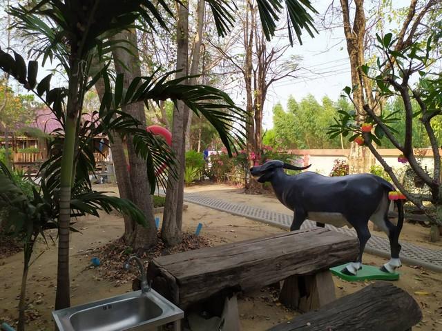 ขายที่ดิน 3 ไร่ อ.ดอนเจดีย์ จ.สุพรรณบุรี พร้อมสิ่งปลูกสร้าง รีสอร์ท 14 หลัง 6