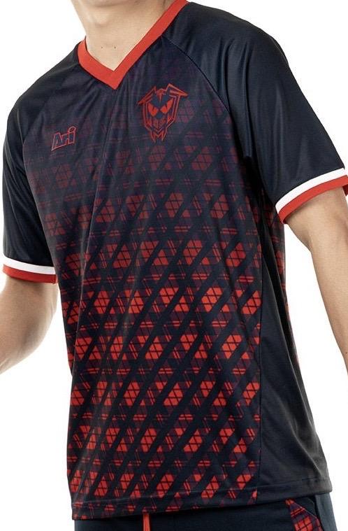 เสื้อ Ari Collection SCOTCHECK JERSEY NAVY/RED แท้ ใส่แค่2ครั้ง Size M  2