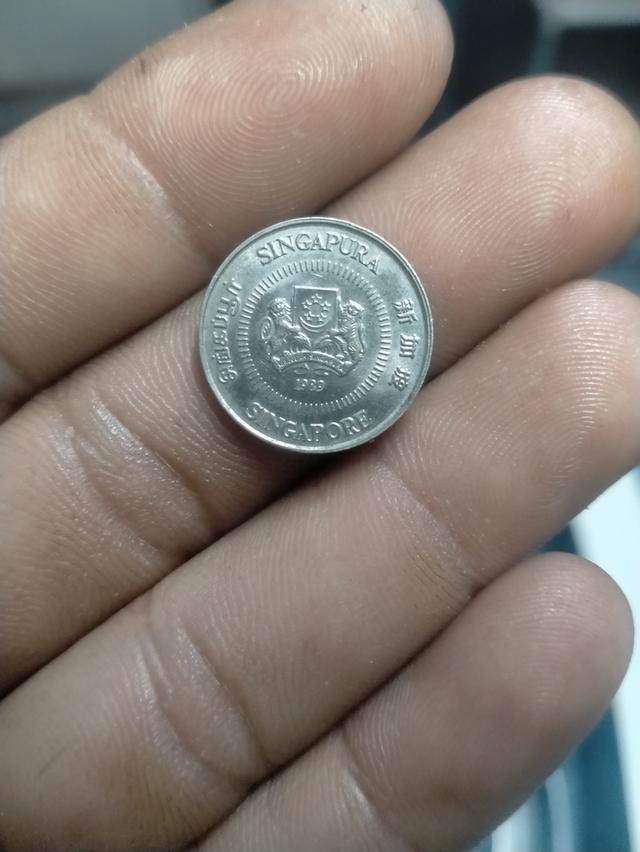 ขายเหรียญ 10 สิงคโปร์ ค.ศ 1989