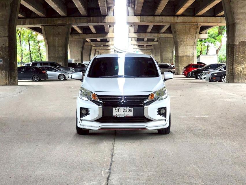 ขายรถ Mitsubishi Attrage 1.2GLX ปี 2021 สีขาว เกียร์ออโต้