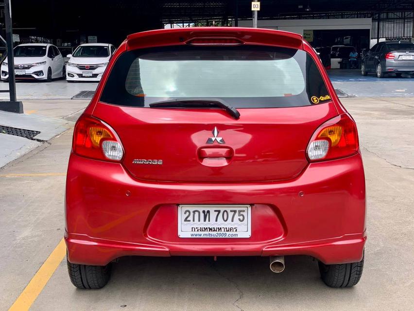 MITSUBISHI MIRAGE 1.2 A/T ปี 2013📍 ไมล์ 128,xxx กม.💥 ราคาพิเศษเพียง 99,000 บาท รูปย่อยที่ 4