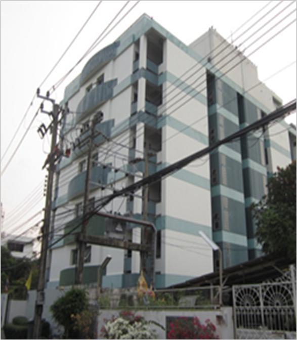 #ขายอพาร์ทเม้นท์ 7 ชั้น  พร้อมสระว่ายน้ำชั้นดาดฟ้า  ย่านปากทางลาดพร้าว   ใกล้ MRTลาดพร้าว 1