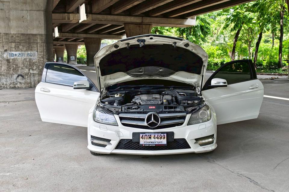 Mercedes-Benz C180 W204 Coupe AT ปี 2011 รถสวยไมล์น้อย 96,xxx  10