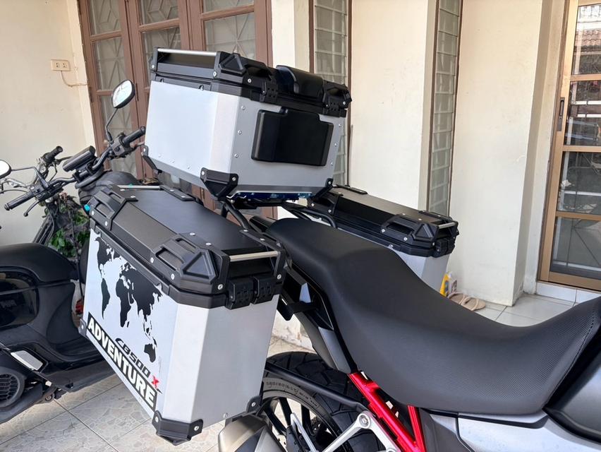 Honda CB 500 X ปี20 ทัวร์ริ่งลิมิเต็ดโครงแดงปิ้บ 3 ใบสวยพร้อมเที่ยว รูปที่ 6