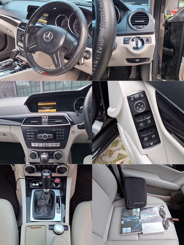 รหัสรถ KN1968 BENZ C-CLASS C200 CGI W204 ปี 2012 13