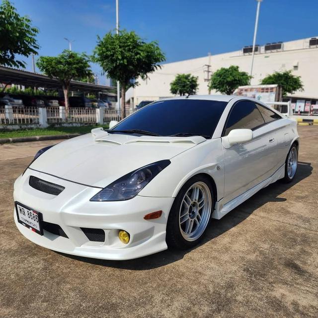 Toyota Celica gen 7 เกียร์ออโต้ paddle shift รถเเท้ออกโชว์รูมชุดเเต่ง TRD รอบคันเจ้าของขายเอง
