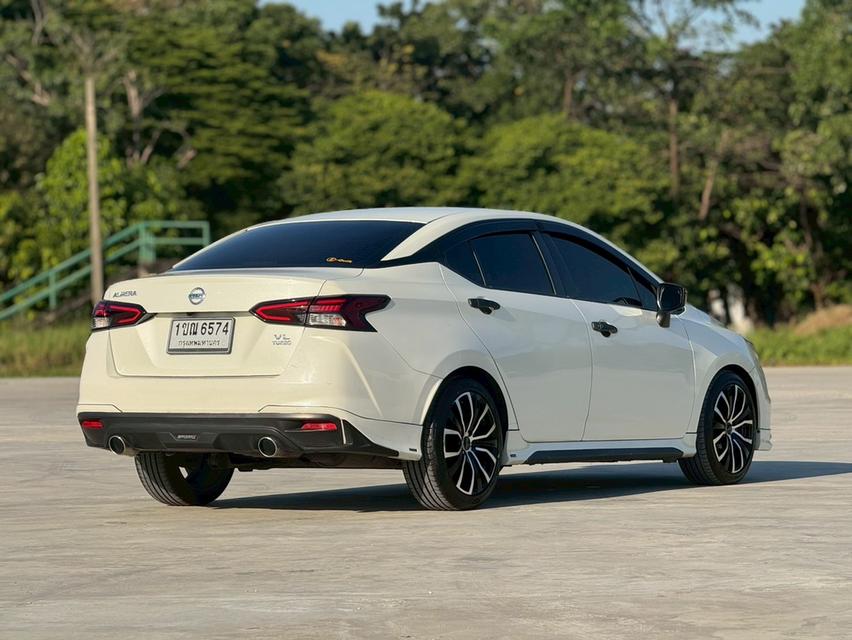 NISSAN ALMERA Sedan 4dr VL TOP  XTRONIC CVT FWD 1.0iTC Y2020. สีขาว เกียร์ออโต้ 10