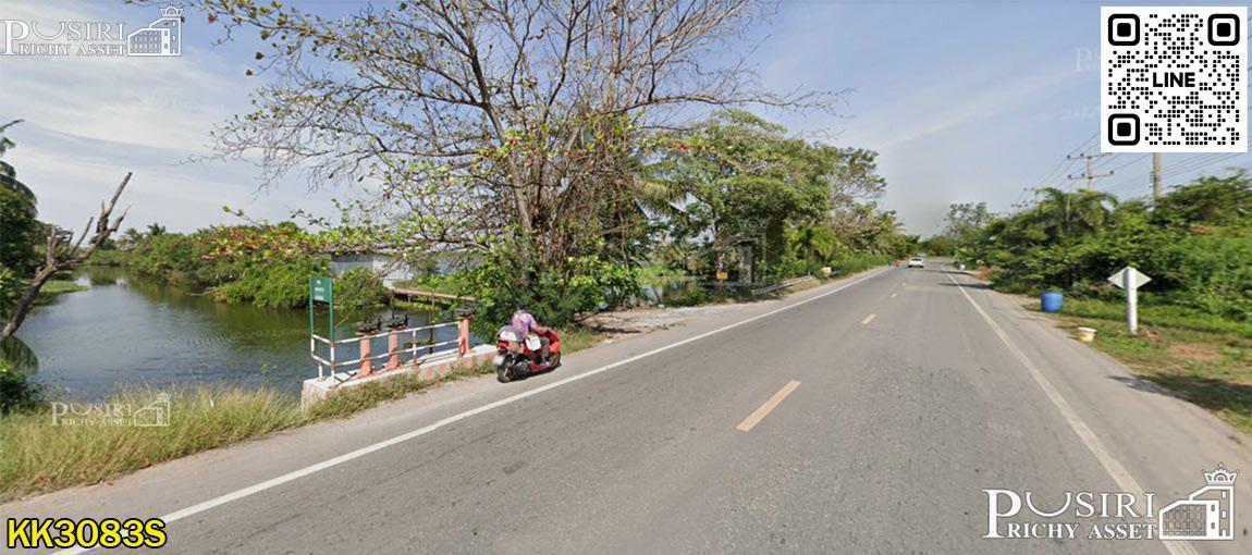 ขาย ที่ดิน 155 ไร่ เดินทางง่าย เข้า-ออก ได้ถึง 4 เส้นทาง บนถนนสวนส้ม ใกล้พระราม2 สะดวกใช้น้ำ และ ระบายน้ำ ติดคลอง 2 ฝั่ง 3