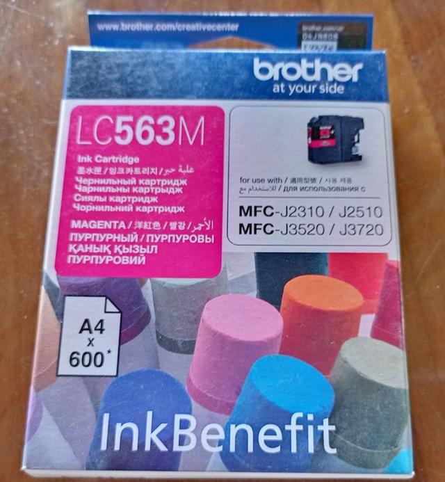 ตลับหมึก Brother Inkjet LC563 M 